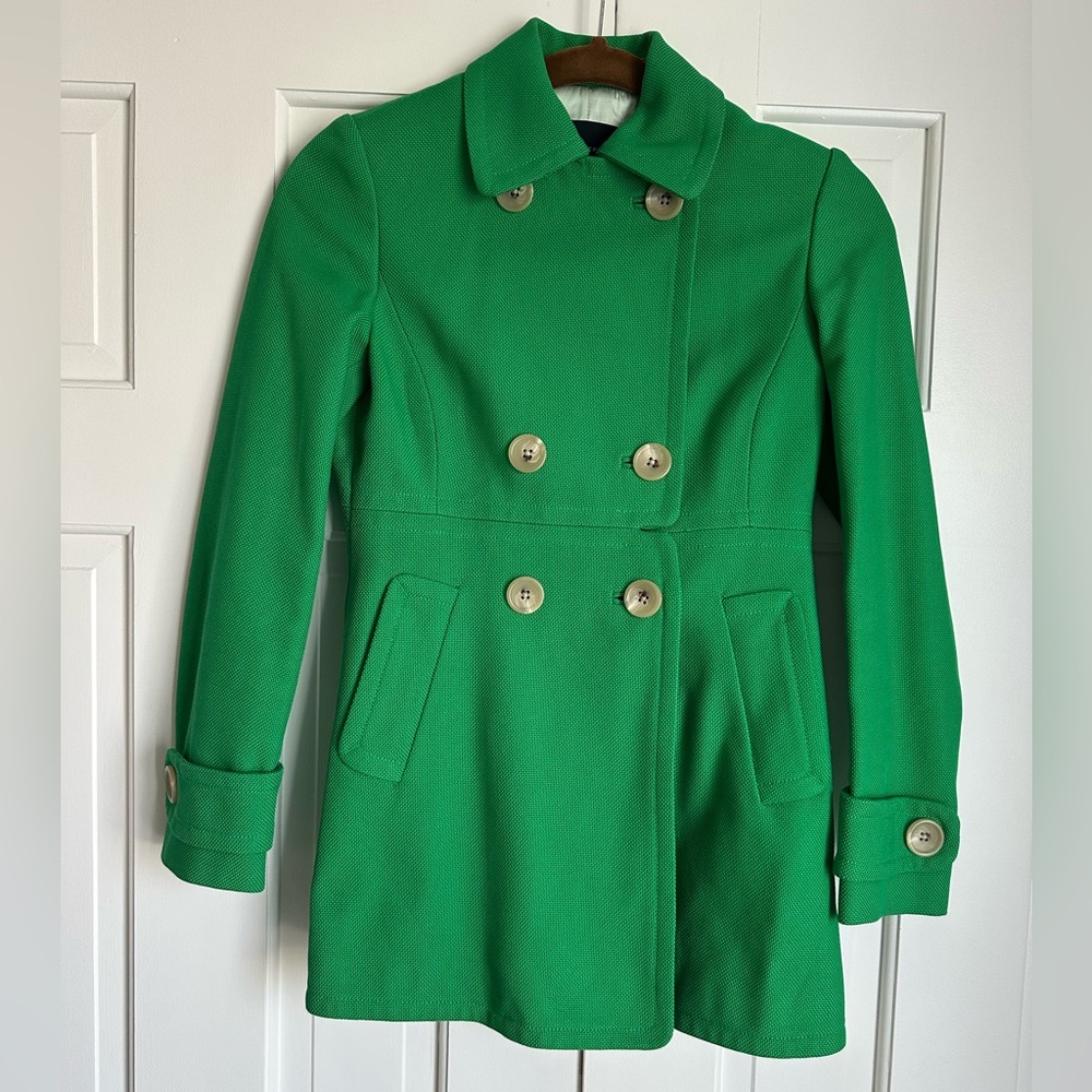 Banana Republic Cotton Pique Peacoat